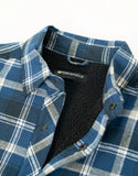 Forcefield Plaid Sherpa-Lined Flannel Shirt Jacket 024-LC53QFSH