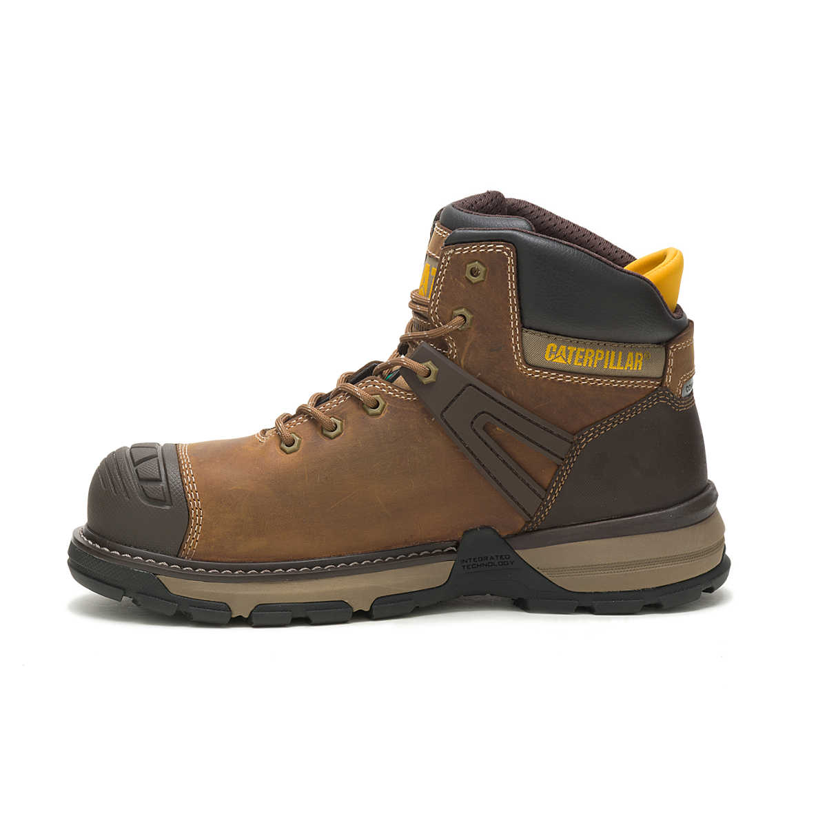 Bottes de travail CAT Excavator Superlite imperméables à bout composite en carbone pour hommes (certifiées CSA)