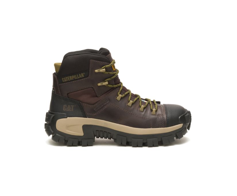 CAT Men's Invader Hiker Waterproof Composite Toe CSA Work Boot