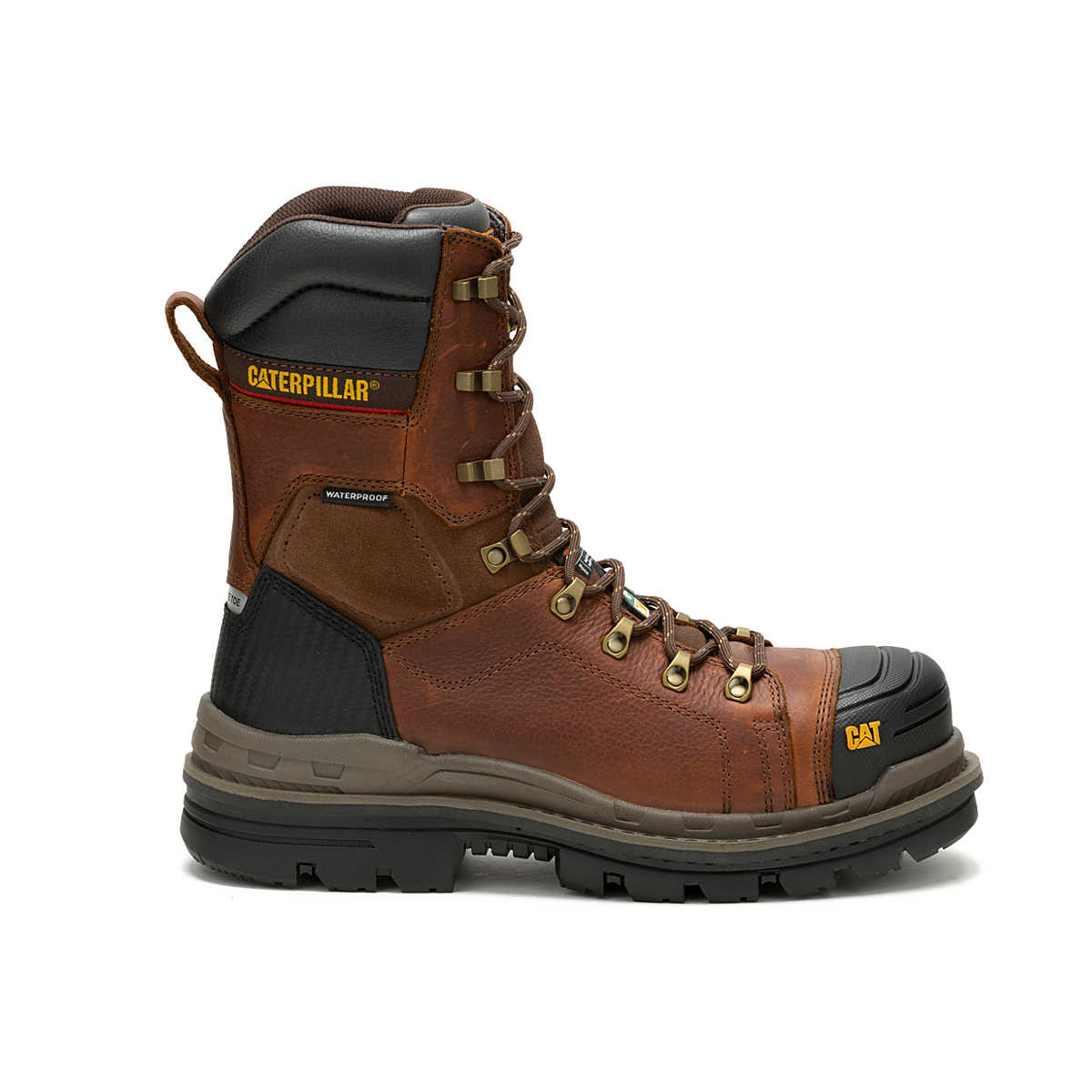 CAT Men's Hauler XL 8" Composite Toe Waterproof TX CSA Work Boot