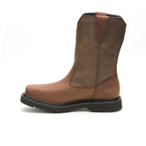 CAT Men's Hudson Pull-On Waterproof Steel Toe CSA Work Boot