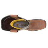 CAT Men's Hudson Pull-On Waterproof Steel Toe CSA Work Boot