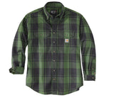 Carhartt FR Flame Resistant Long Sleeve Plaid Shirt - 104507
