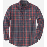Carhartt FR Flame Resistant Long Sleeve Plaid Shirt - 104507