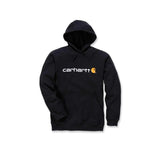 Carhartt Signature Logo Midweight Hooded Sweatshirt - 100074
