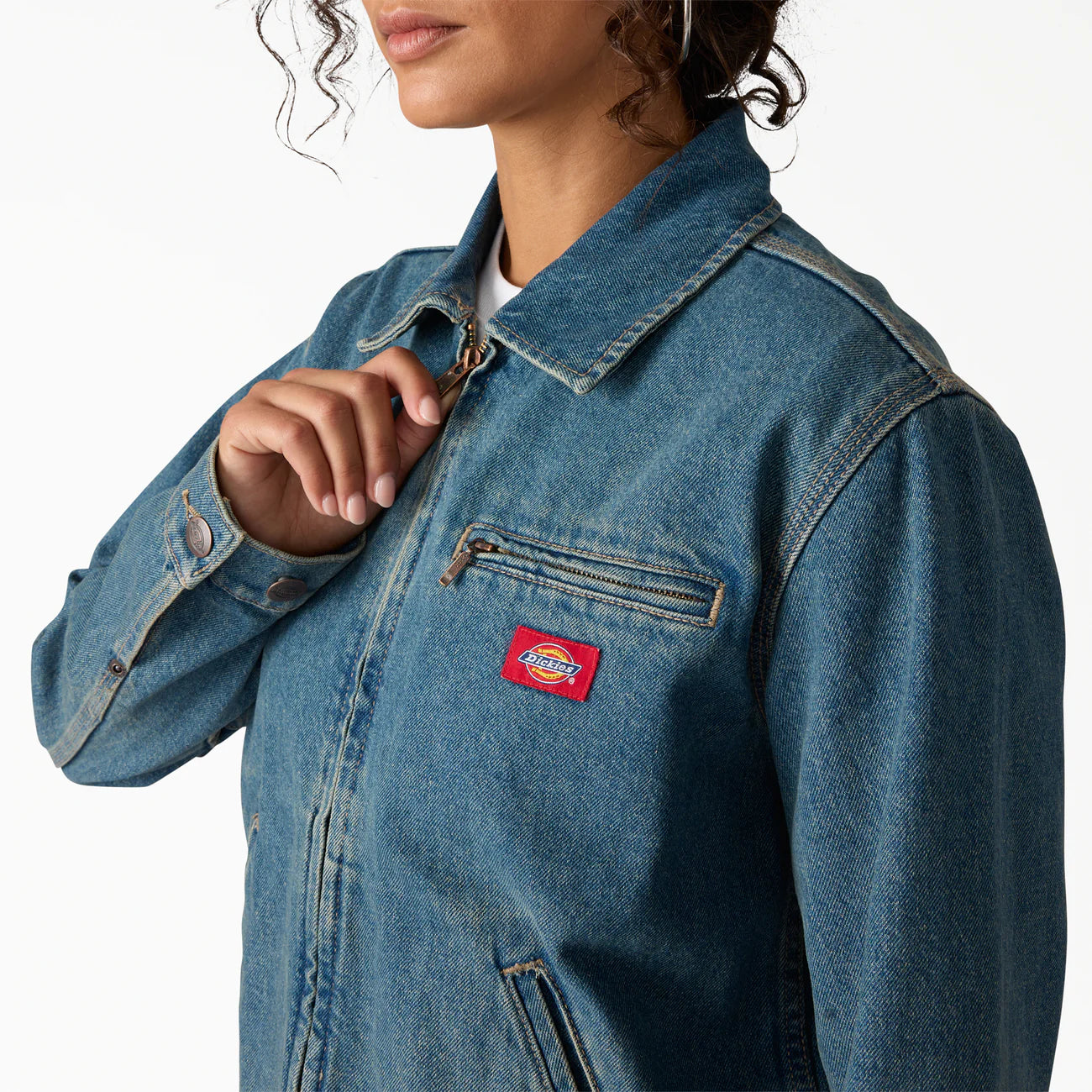 Dickies Women's Denim Painter Jacket A883E