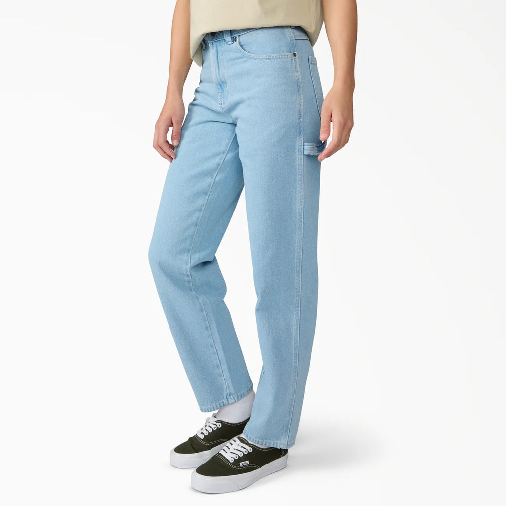 Dickies Women's Regular Fit High Waist Tapered Carpenter Jeans A883L