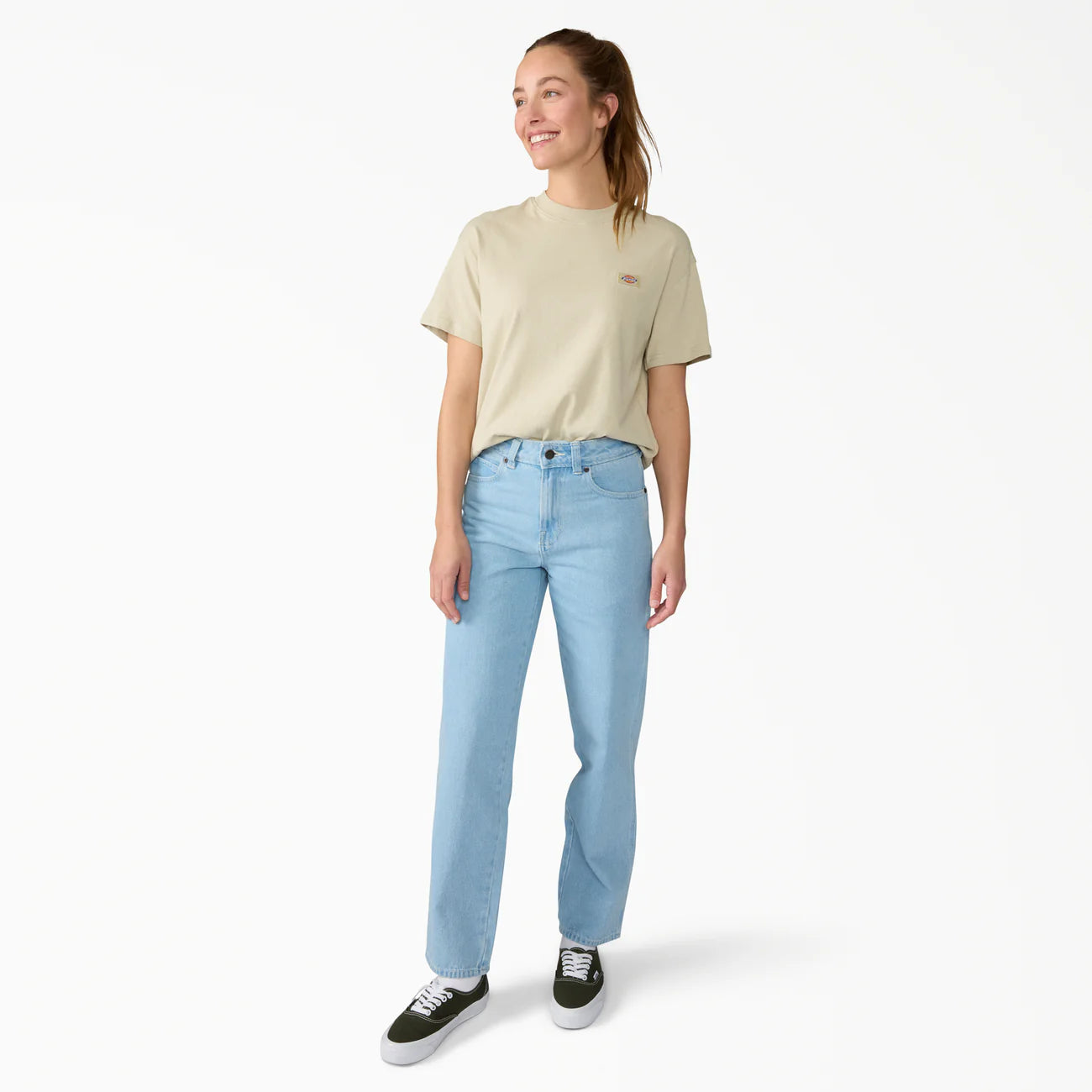 Dickies Women's Regular Fit High Waist Tapered Carpenter Jeans A883L