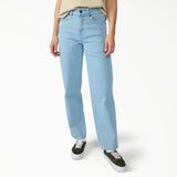 Dickies Women's Regular Fit High Waist Tapered Carpenter Jeans A883L