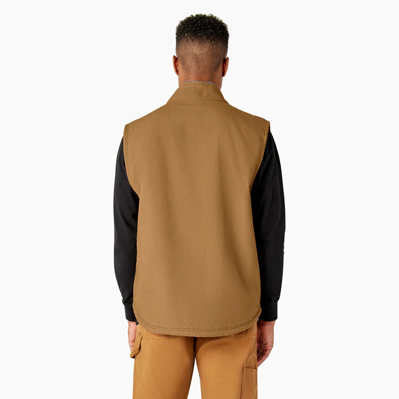 Dickies Men's High Pile Fleece Lined Duck Vest - TE360