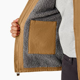 Dickies Men's High Pile Fleece Lined Duck Jacket - TJ360