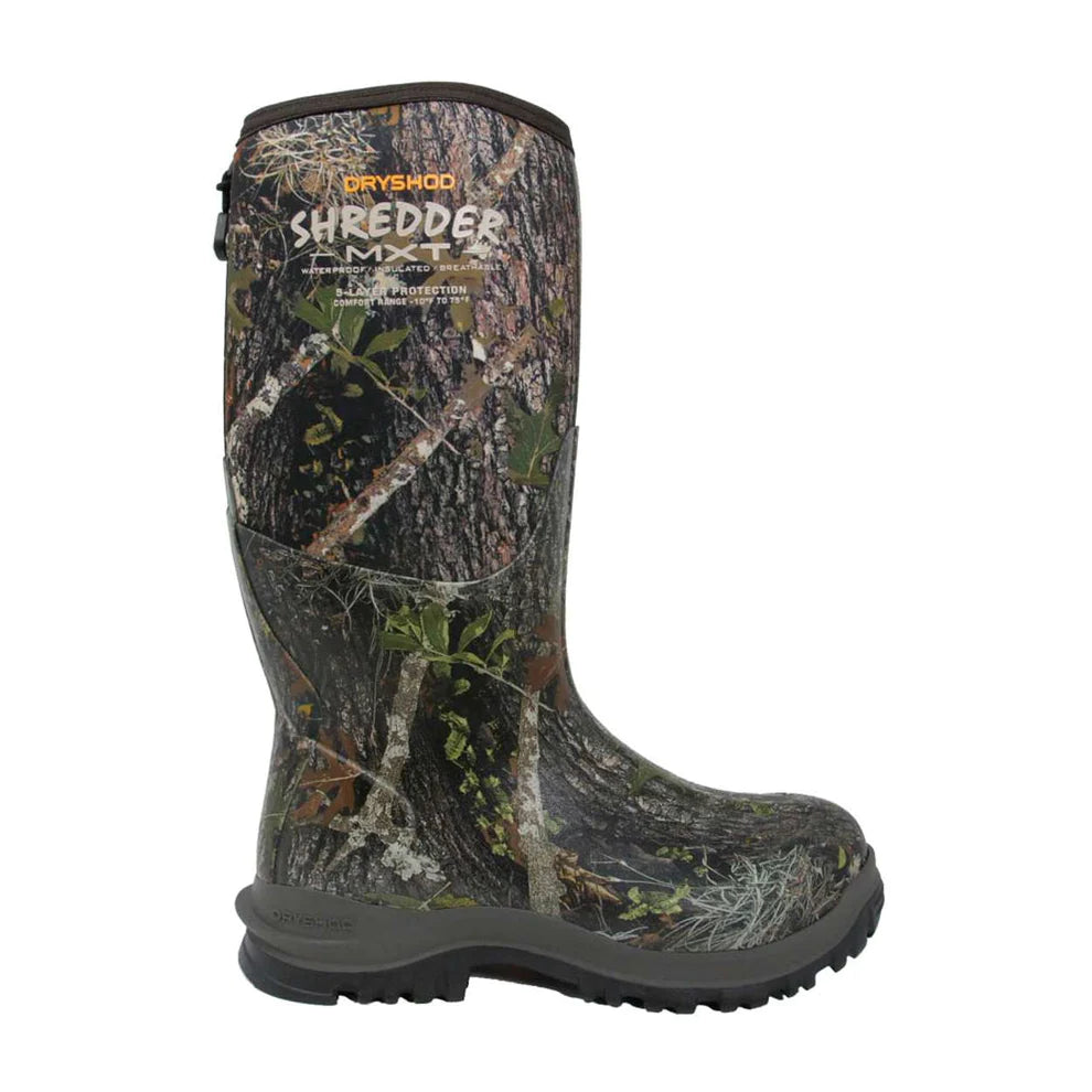 DRYSHOD Men's Shredder MXT High Camo Boot