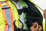 ZeppsGear Hi-Vis Insulated Jacket with Safety Harness Passtrough 23-10X
