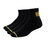 DeWalt Men's Cotton Blend QuarterSocks 4 Pack