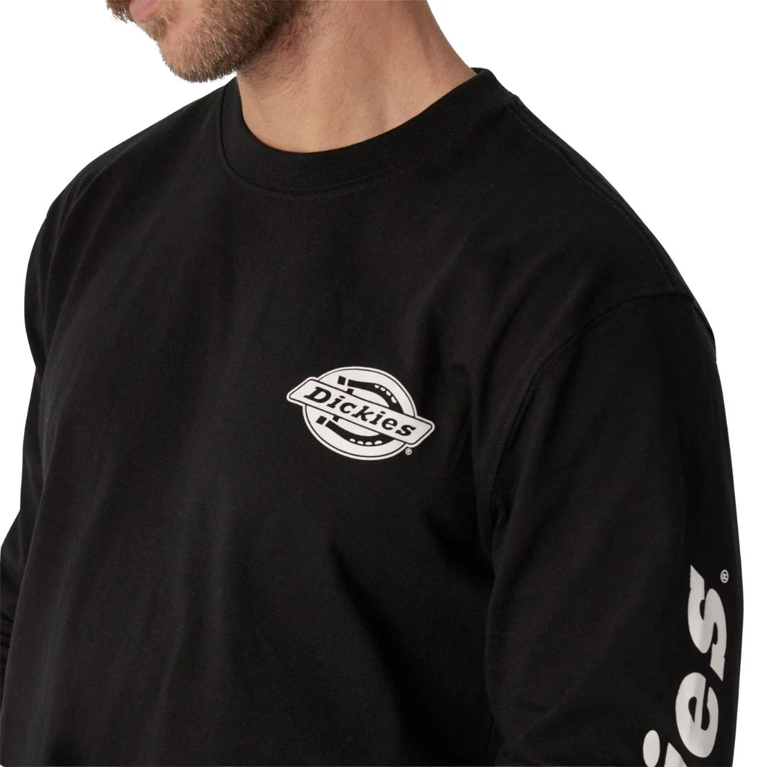 Dickies Men's Heavy Weight Long Sleeve Graphic T-Shirt WL22C
