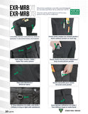 Gatts WorkWear Women's Stretch Ultra-Light Cargo Work Pants EXR-MRB013