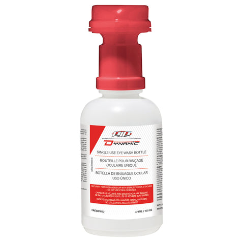 Dynamic™ Saline Single Use Eyewash