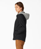 Dickies Women's Duck Hooded Shirt Jacket FJ077