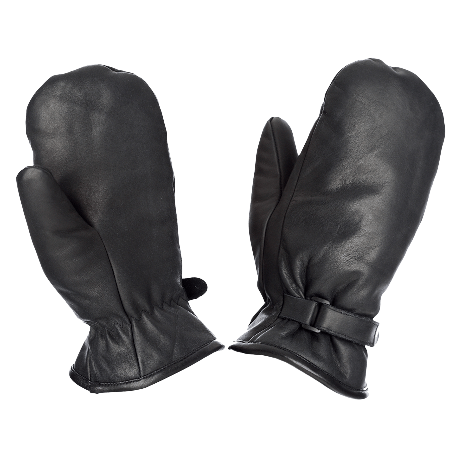 Tough Duck Leather Adjustable Pile Lined Mitt G35312