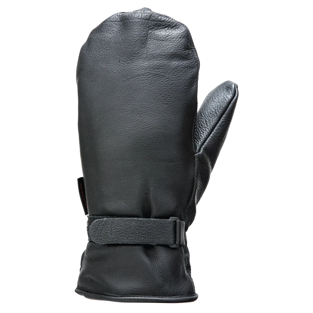 Tough Duck Adjustable Leather Pile Lined Mitt