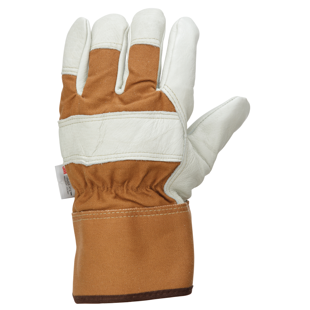 Tough Duck Cow Grain Palm Lined Fitters Glove - GI860