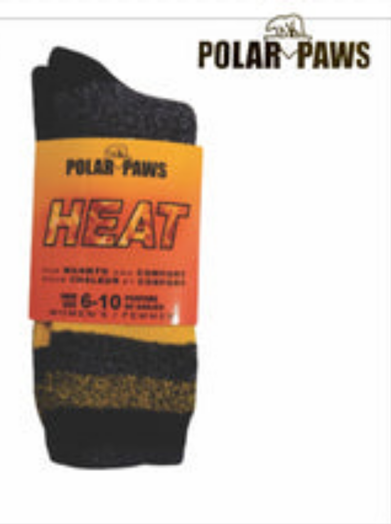 Polar Paws HEAT Women's Thermal Comfort Socks