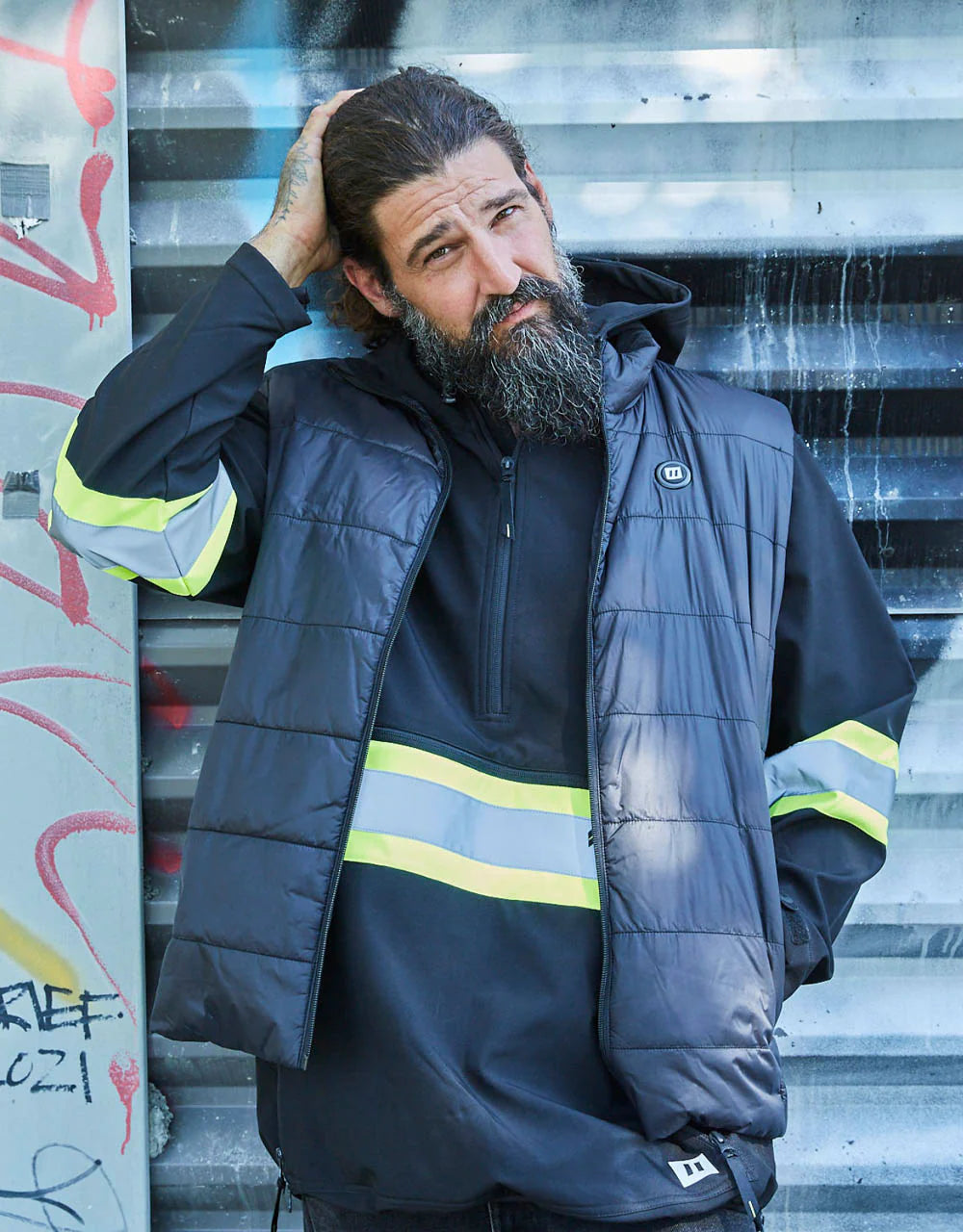 Forcefield Unisex Lightweight Heated Vest with Battery Pack 024-EN130HV