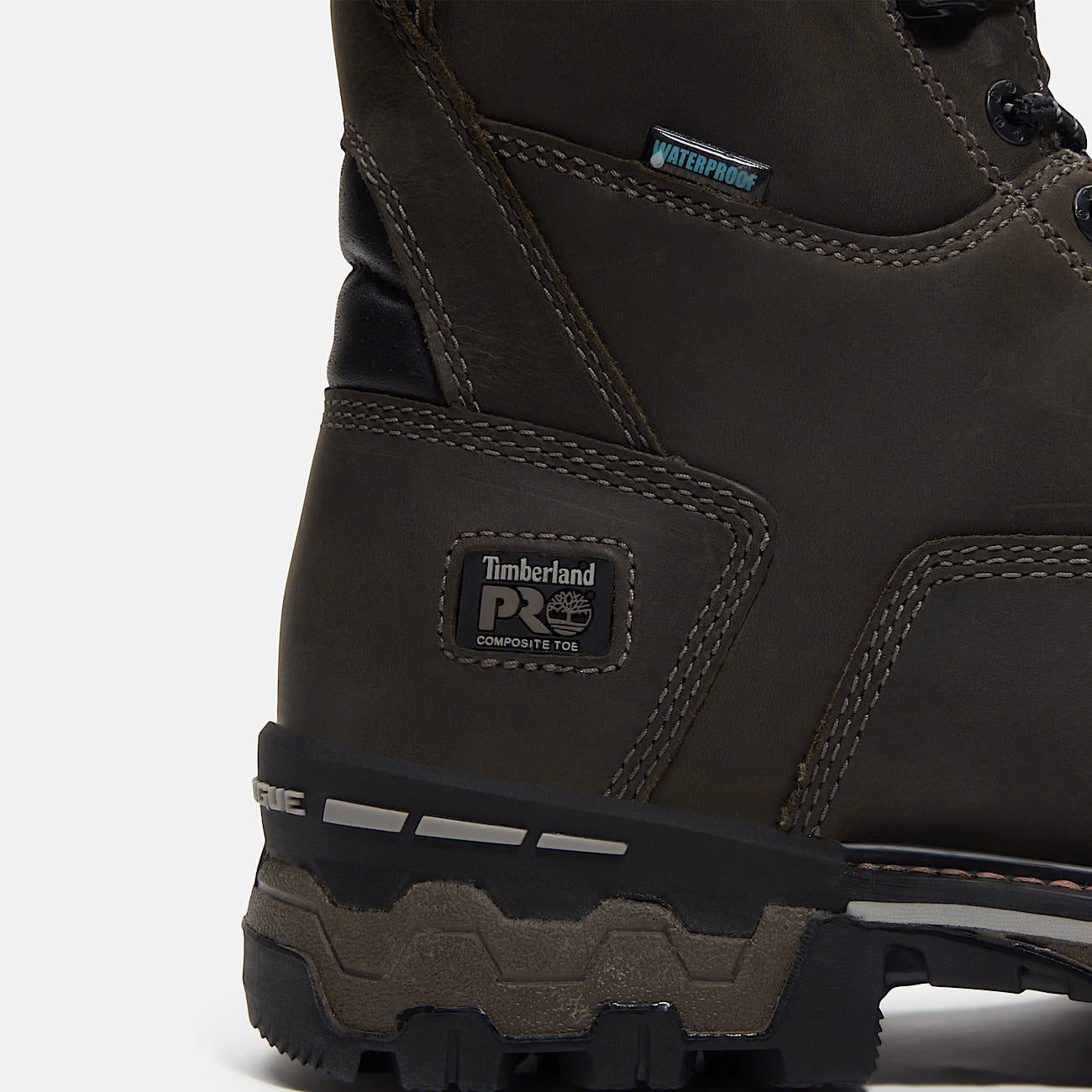 Timberland PRO® Men's Dark Grey Boondock CT WP 8" CSA Work Boots