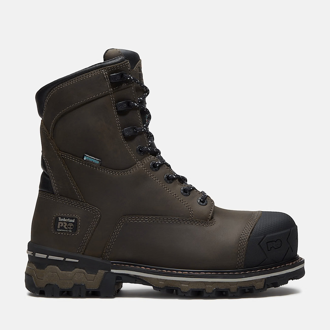 Timberland PRO® Men's Dark Grey Boondock CT WP 8" CSA Work Boots
