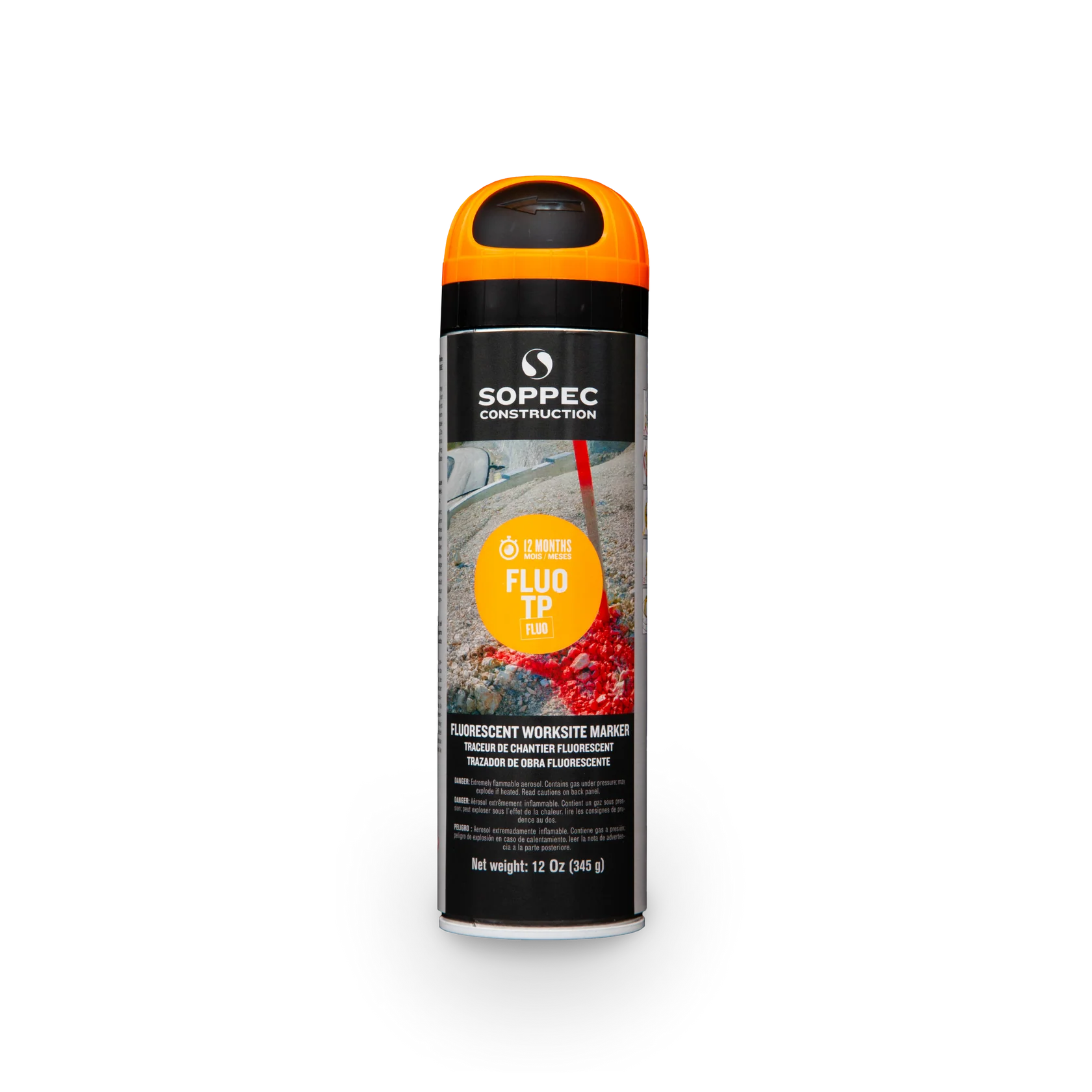 SOPPEC Construction Fluorescent Worksite Marker