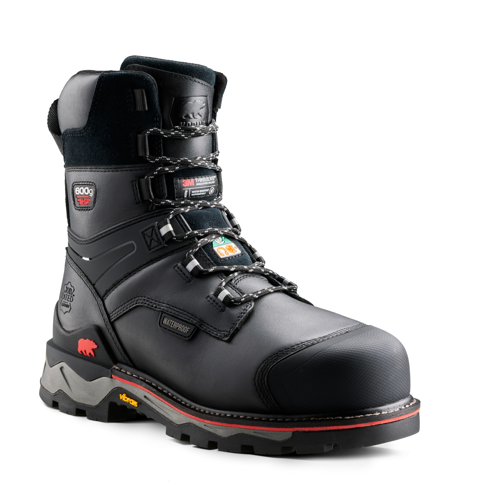Kodiak Men's Neragon Arctic 8" WP CT CSA Work Boot