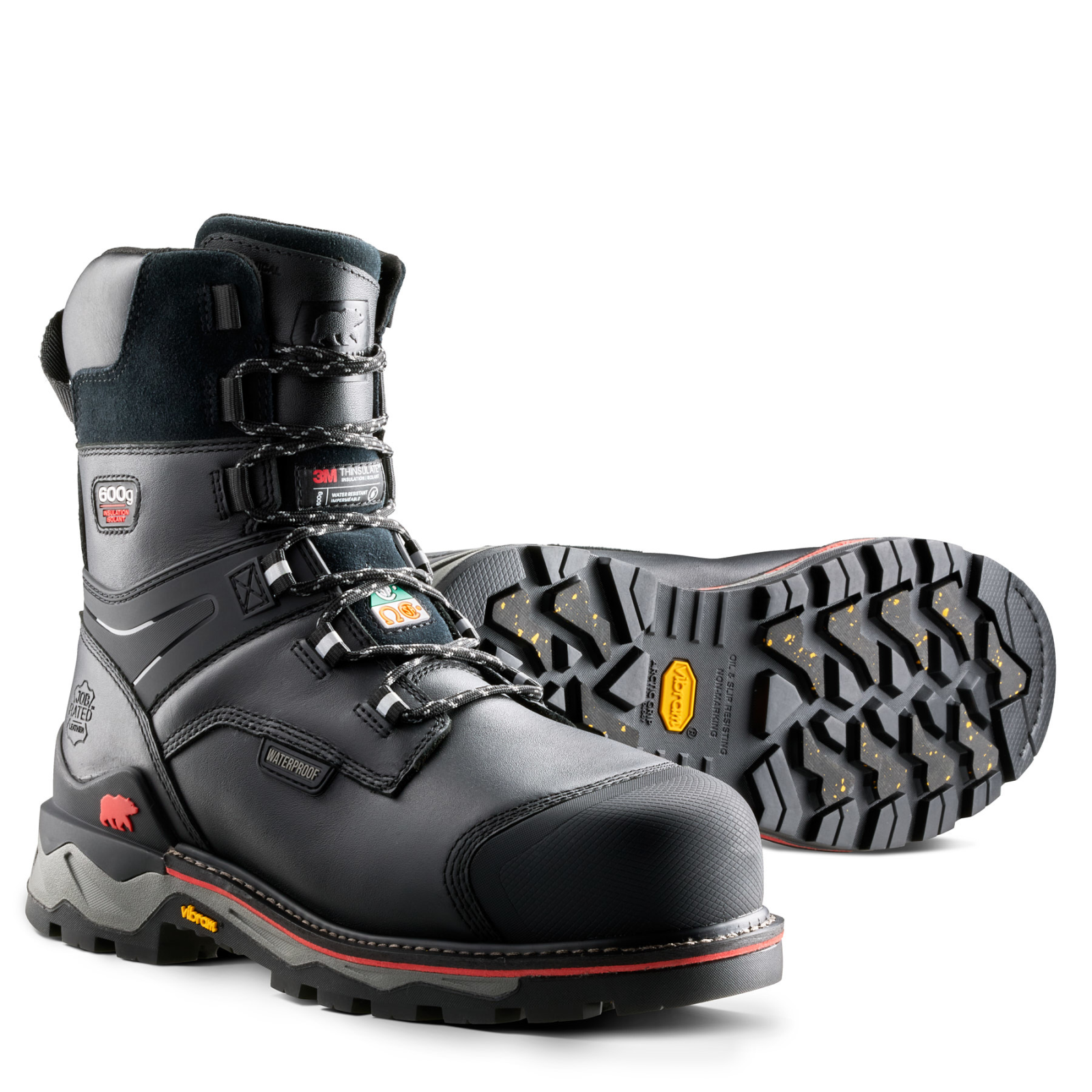 Kodiak Men's Neragon Arctic 8" WP CT CSA Work Boot