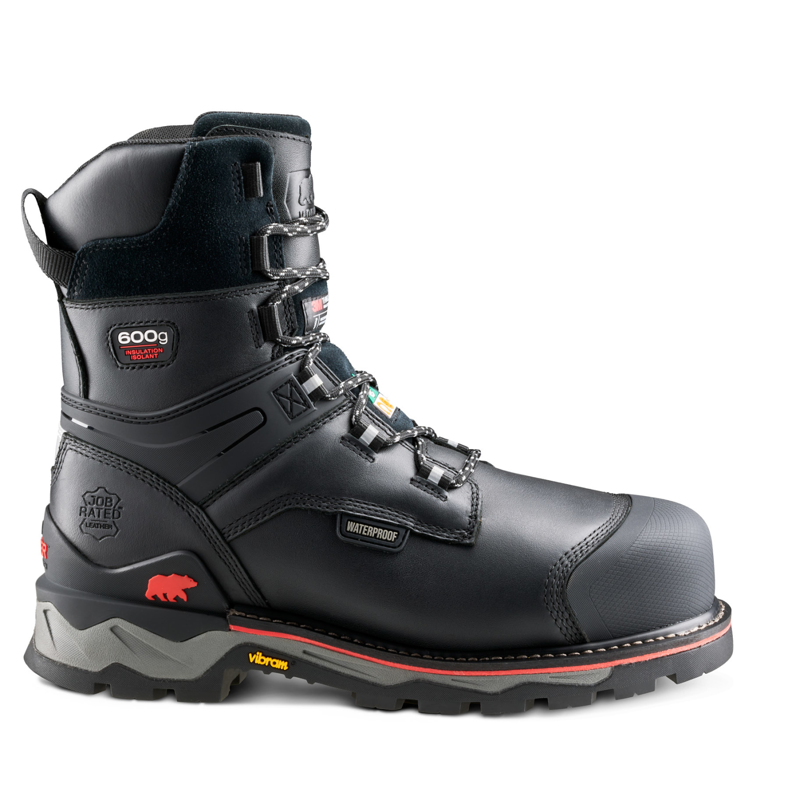 Kodiak Men's Neragon Arctic 8" WP CT CSA Work Boot