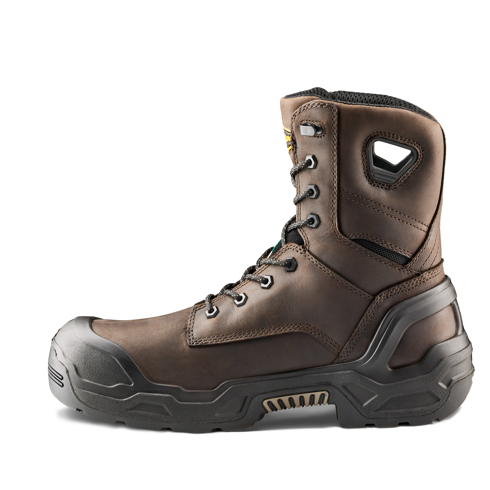 Botte de travail Terra Men's Exile 25 - 8 po, imperméable, avec embout de protection en composite, conforme aux normes CSA