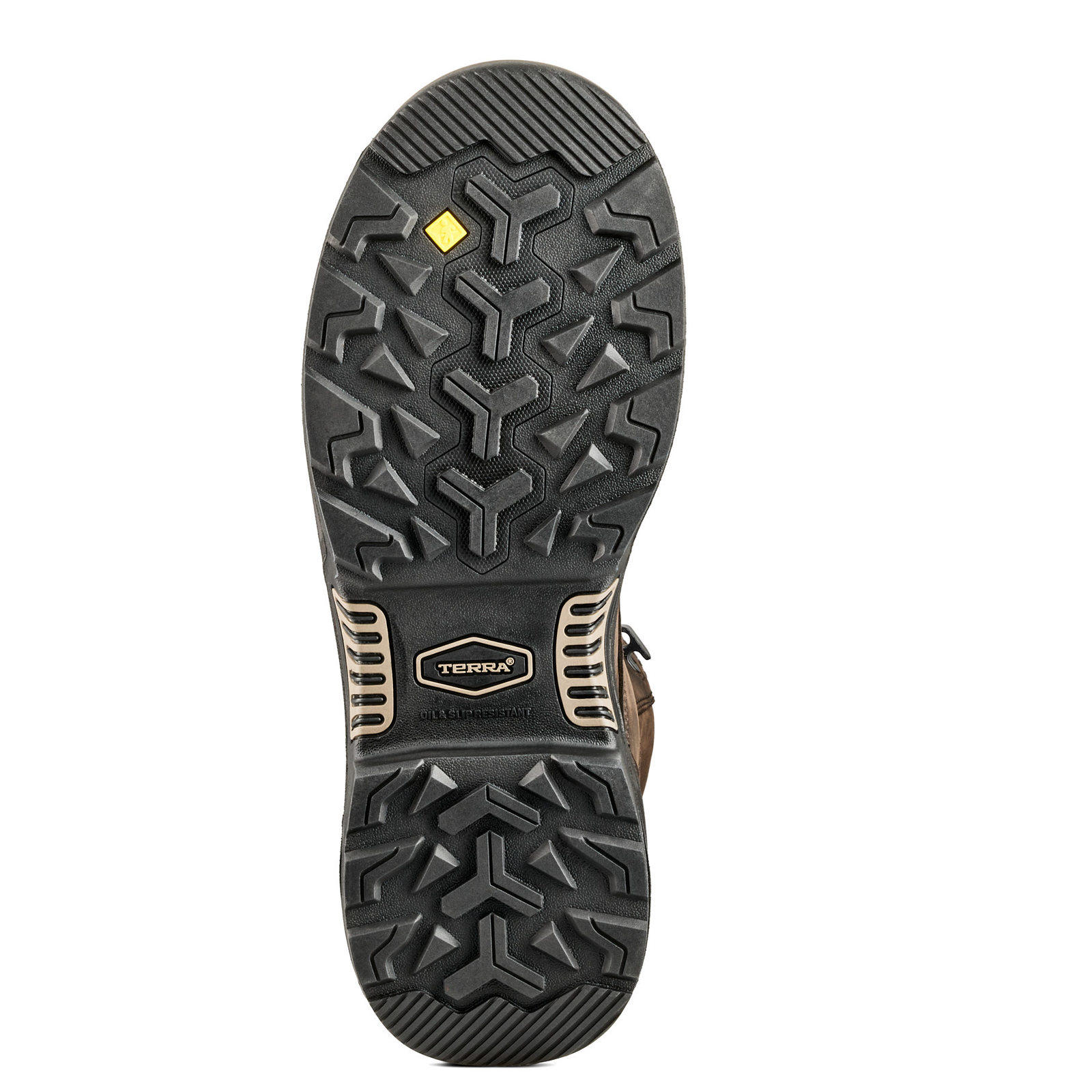 Botte de travail Terra Men's Exile 25 - 8 po, imperméable, avec embout de protection en composite, conforme aux normes CSA
