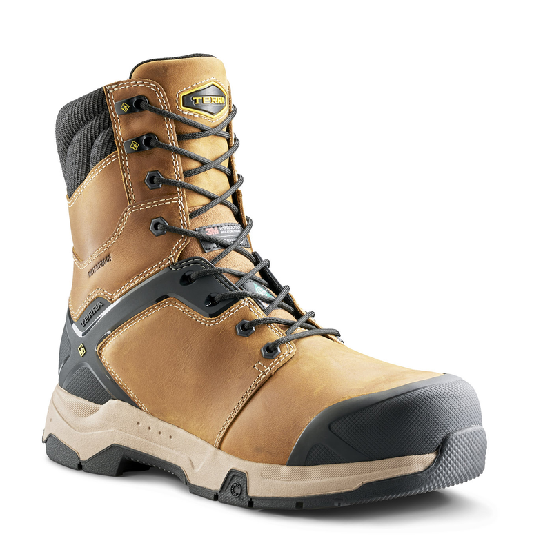 Terra Men's Carbine 8" Waterproof Composite Toe CSA Work Boot -TR0A4TCR