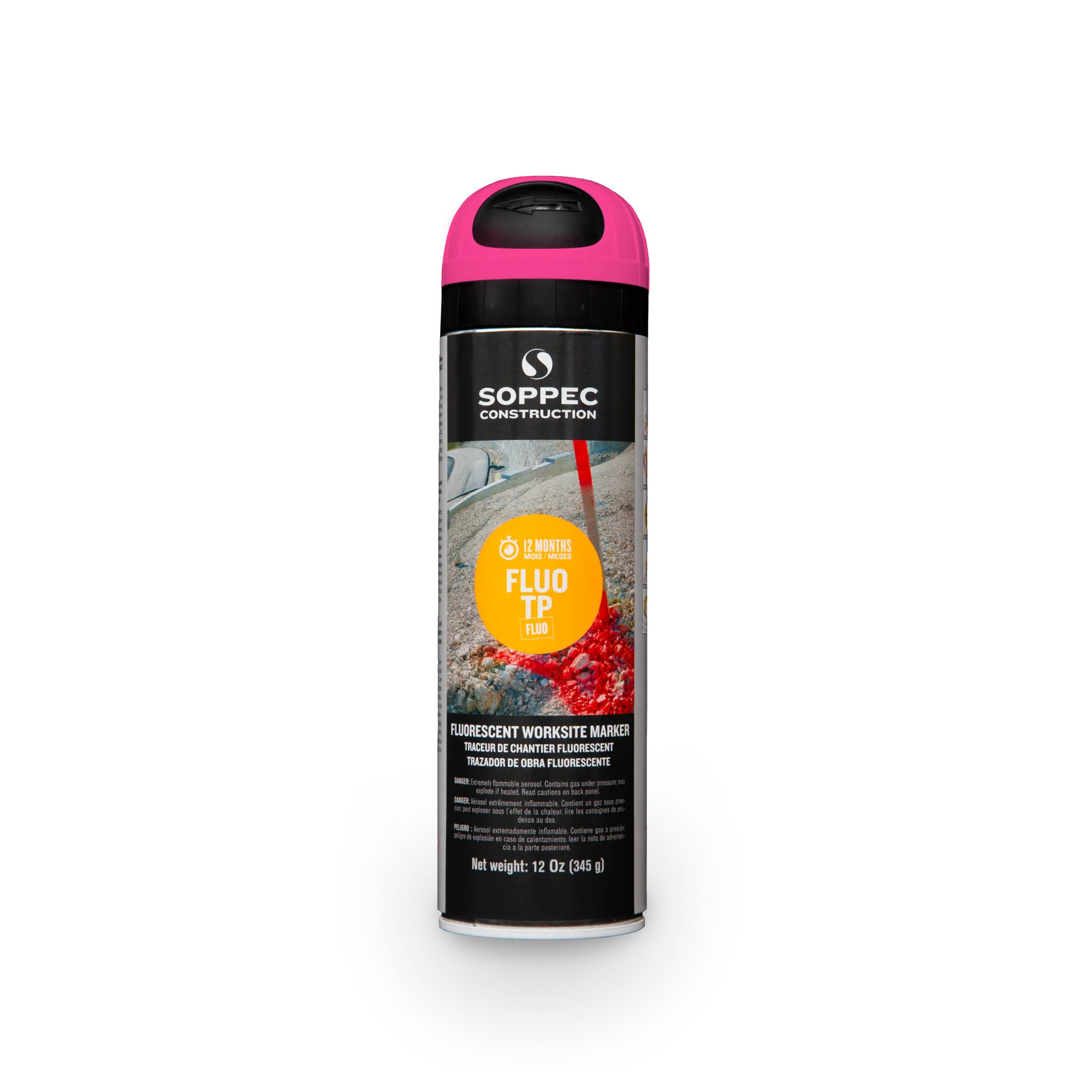 SOPPEC Construction Fluorescent Worksite Marker
