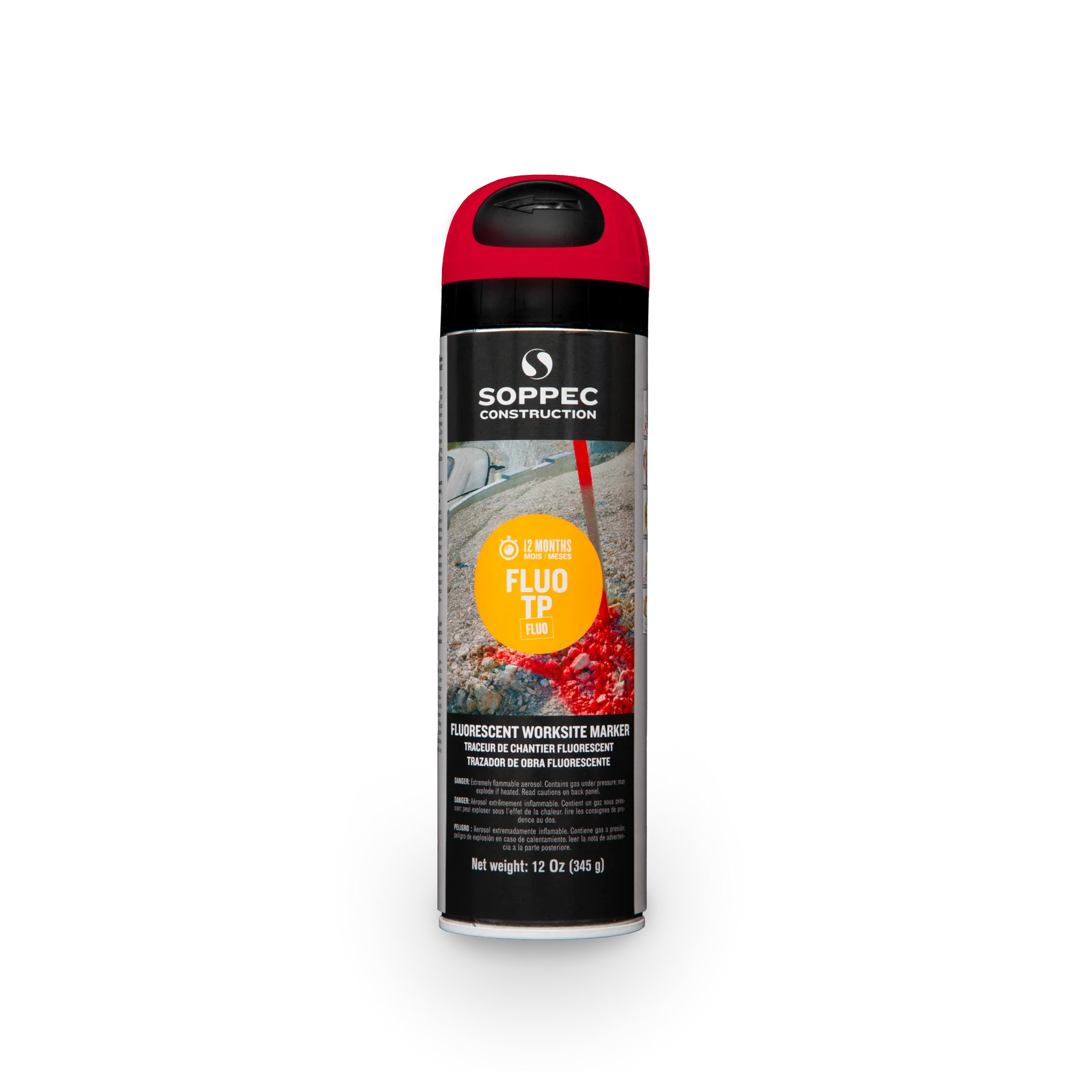 SOPPEC Construction Fluorescent Worksite Marker