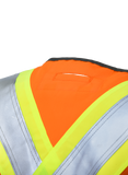 Tough Duck Poly Twill Deluxe Safety Vest SV12