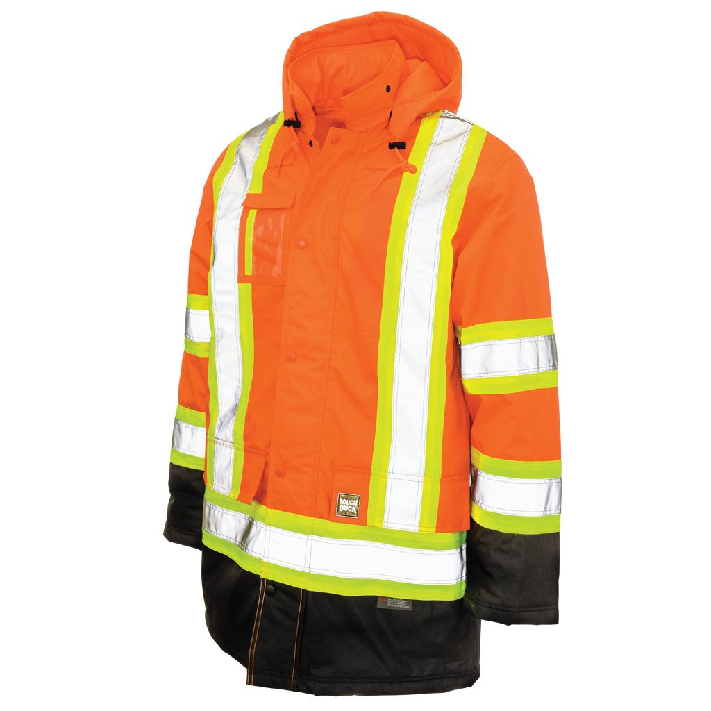 Tough Duck S176 - Poly Oxford Lined Safety Parka