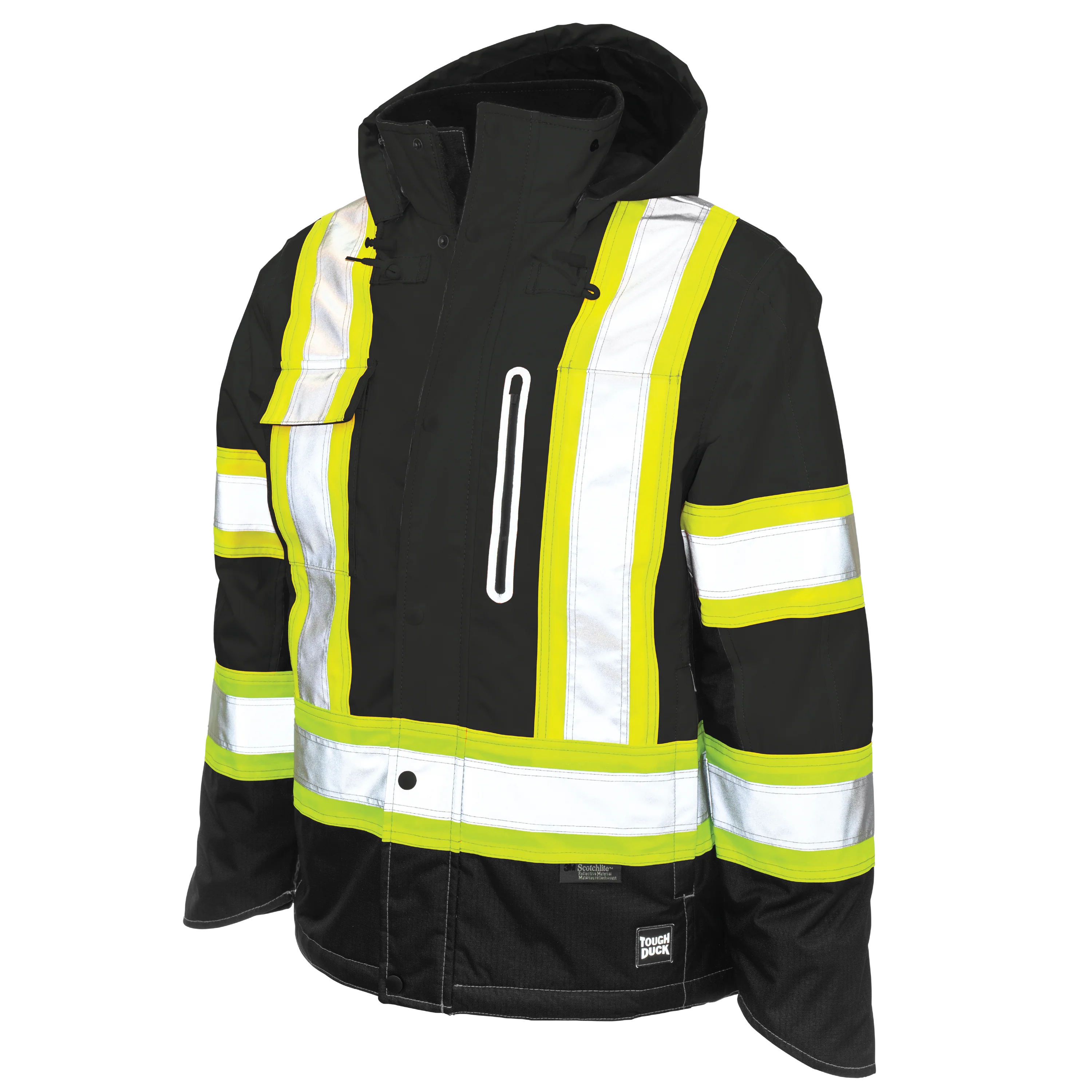 Tough Duck S245 - Ripstop Fleece Lined Hi-Vis Jacket