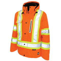 Tough Duck S245 - Ripstop Fleece Lined Hi-Vis Jacket