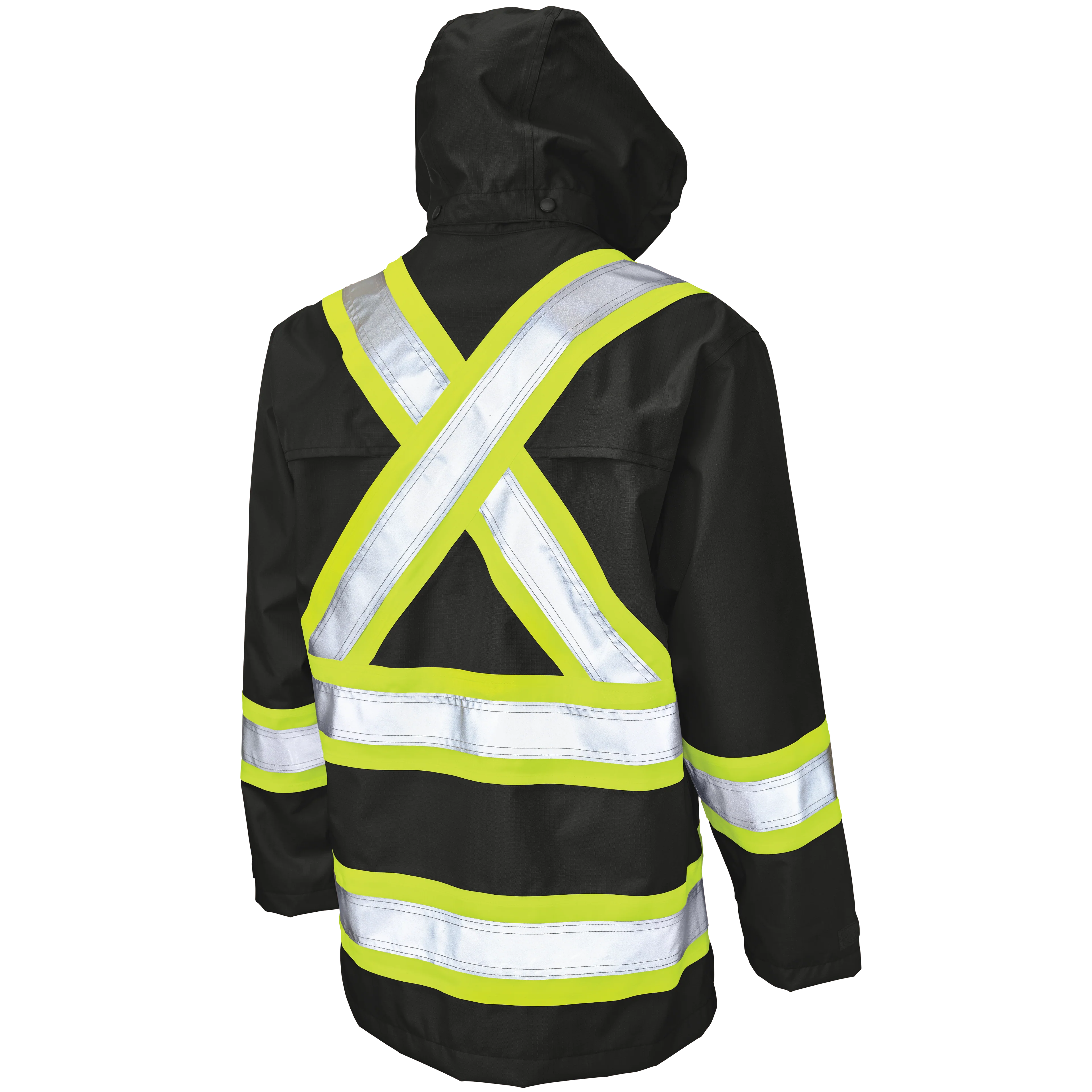 Tough Duck Ripstop Hi-Vis Rain Jacket - S372