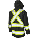 Tough Duck Ripstop Hi-Vis Rain Jacket - S372