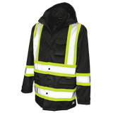 Tough Duck Ripstop Hi-Vis Rain Jacket - S372
