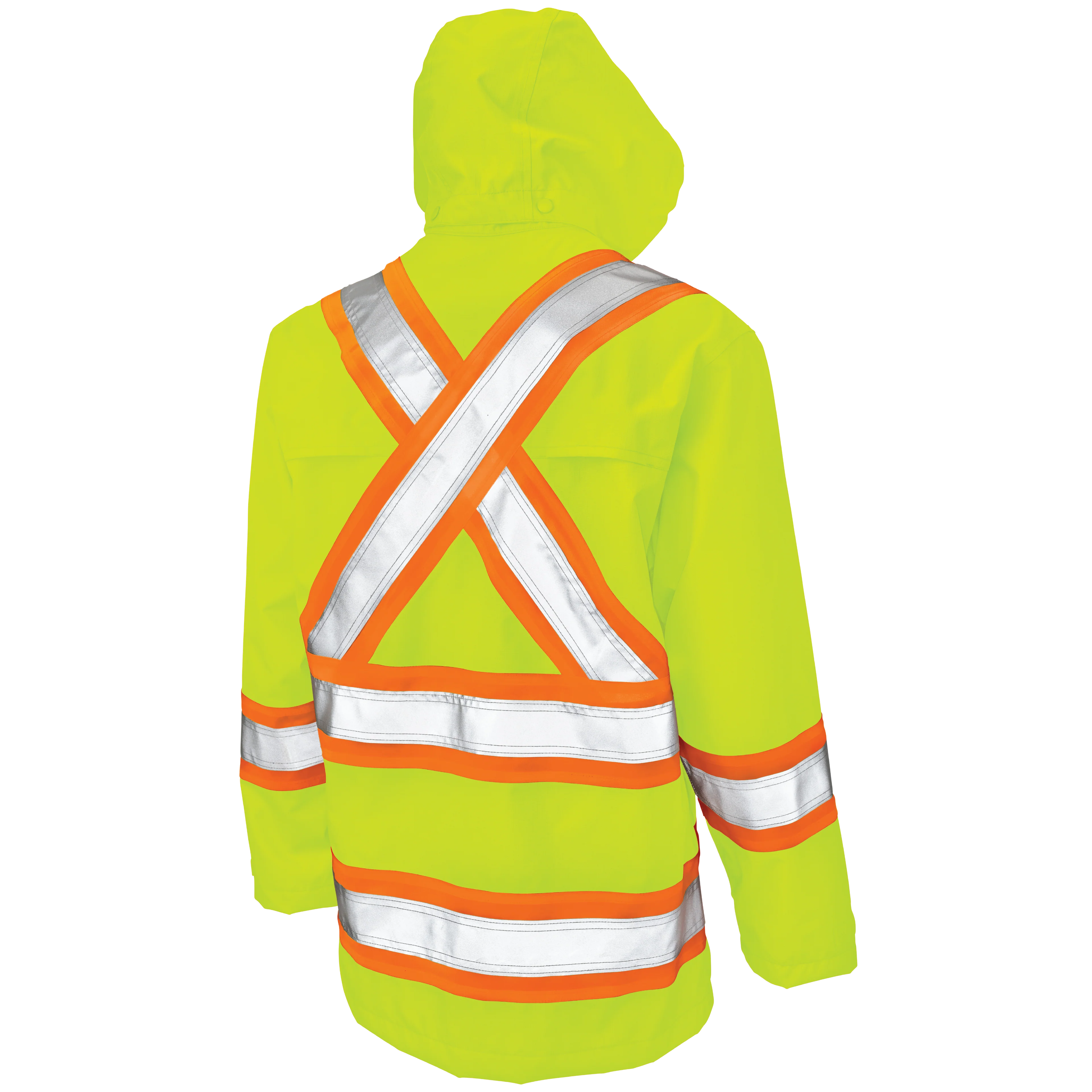 Tough Duck Ripstop Hi-Vis Rain Jacket - S372