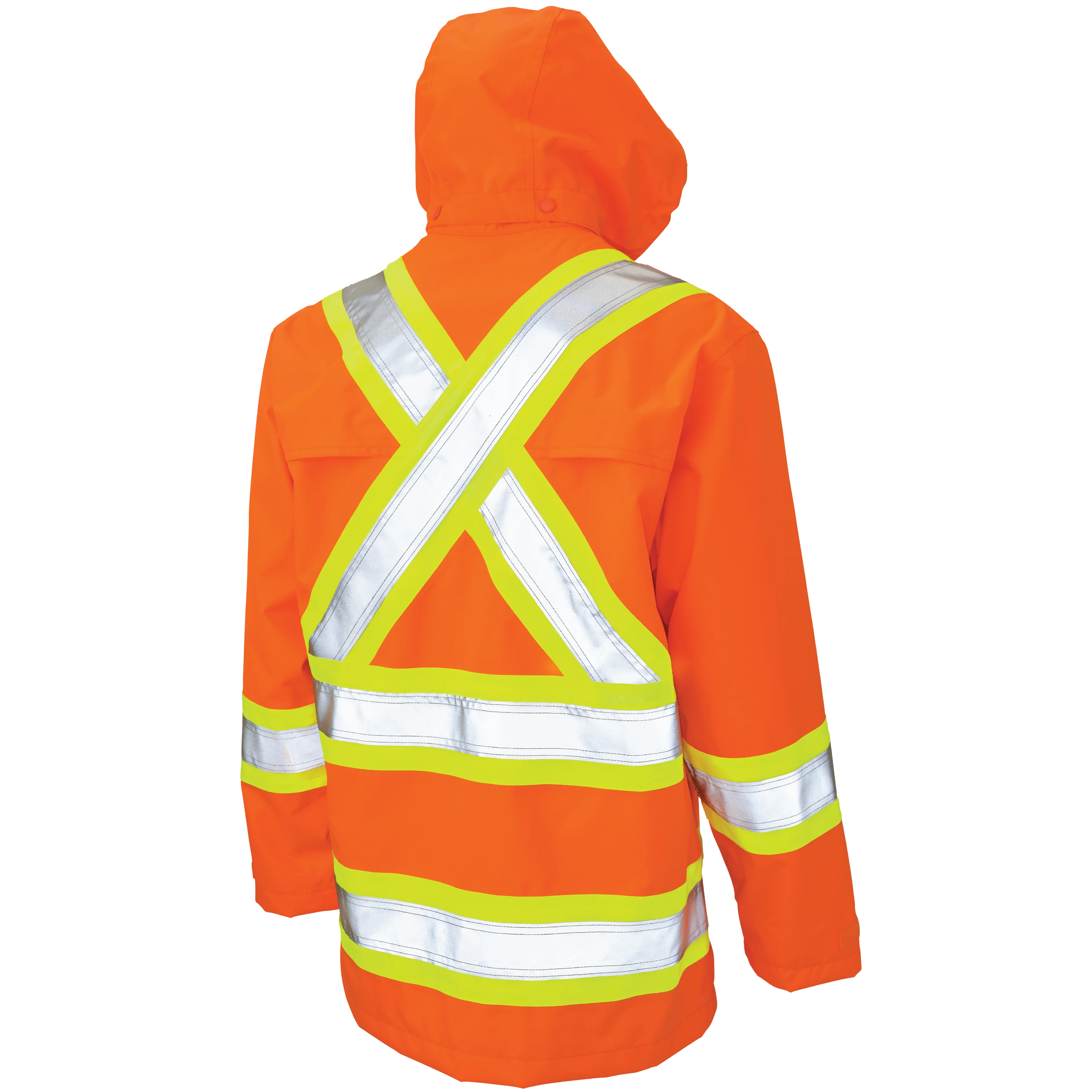 Tough Duck Ripstop Hi-Vis Rain Jacket - S372