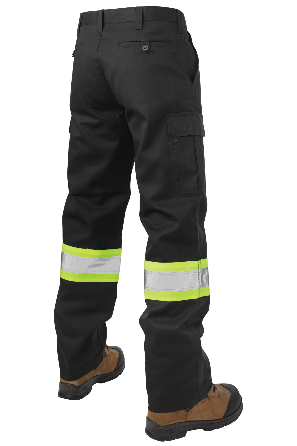 Tough Duck S607 - Relaxed Fit Twill Hi-Vis Cargo Utility Pant