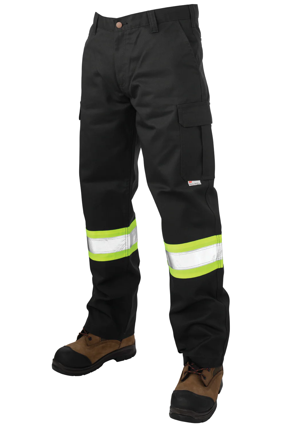 Tough Duck S607 - Relaxed Fit Twill Hi-Vis Cargo Utility Pant