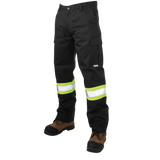 Tough Duck Pantalon cargo haute visibilité en sergé Flex SP03